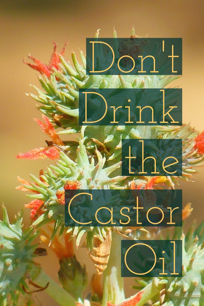 Don't Drink the Castor Oil.