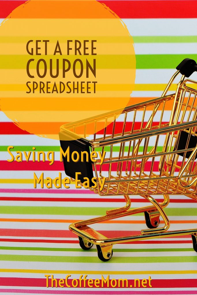 Learn to Coupon and get a FREE Shopping Spreadsheet to Make Saving Money Even Easier