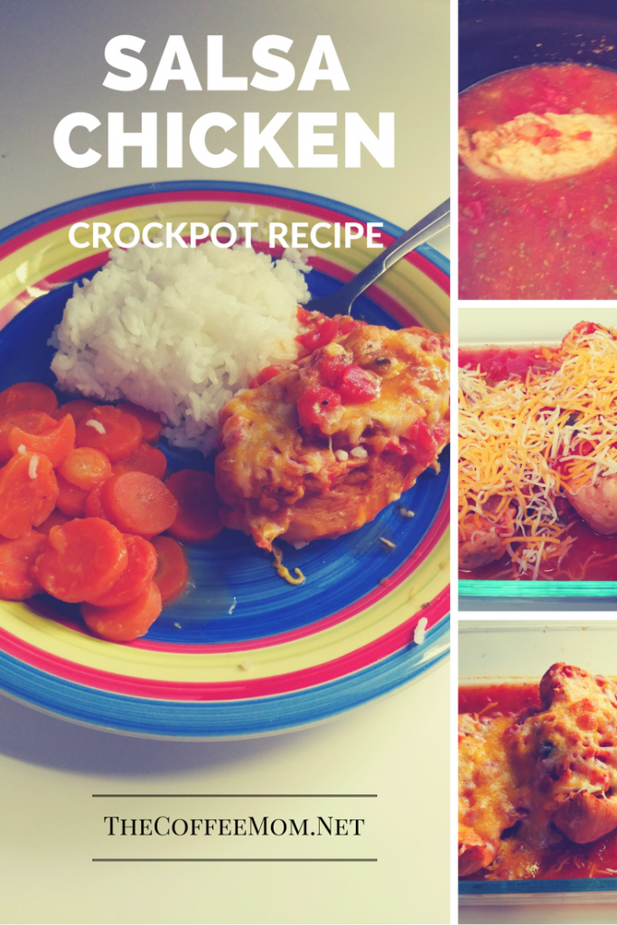 Crock-pot salsa chicken is a simple dish that the whole family will enjoy.