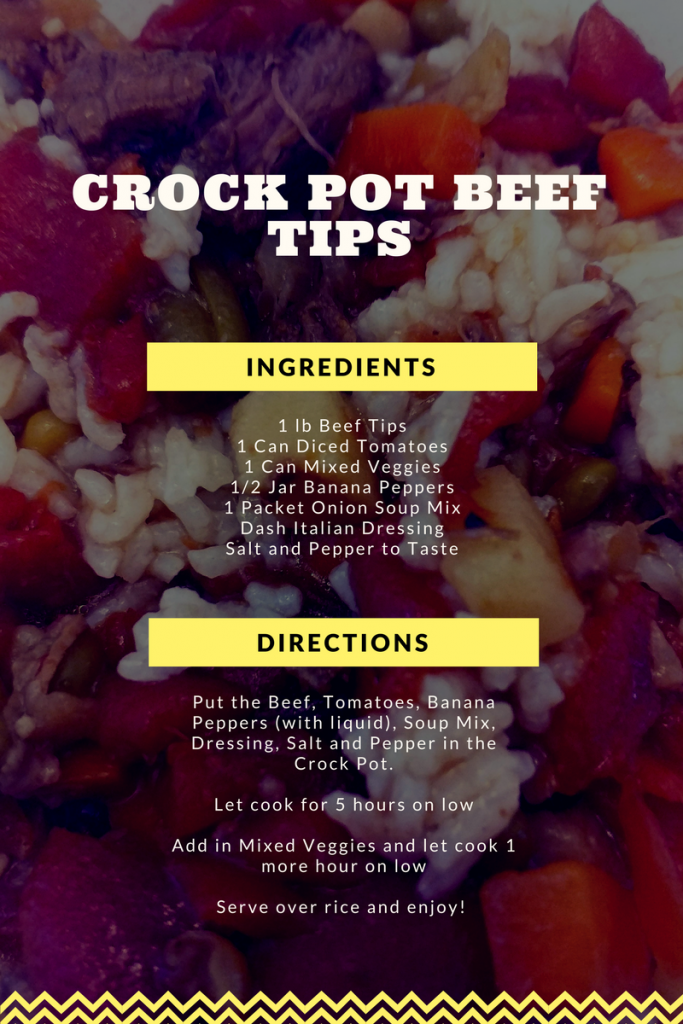 Simple and delicious crock pot beef recipe. 