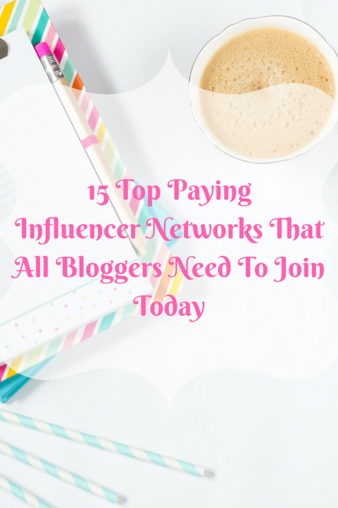 15 Top Paying Influencer networks