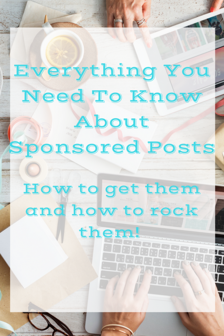 Everything you need to know about sponsored posts. How to pitch them, land them, and rock them! 