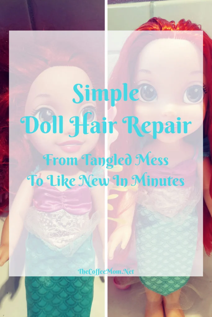 How to Fix Doll Hair: The Simple Way To Make Dolls Look Like New — The  Coffee Mom