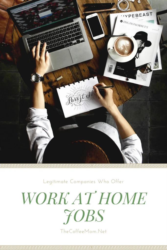 Legitimate Work From Home Jobs That Will Make You Money