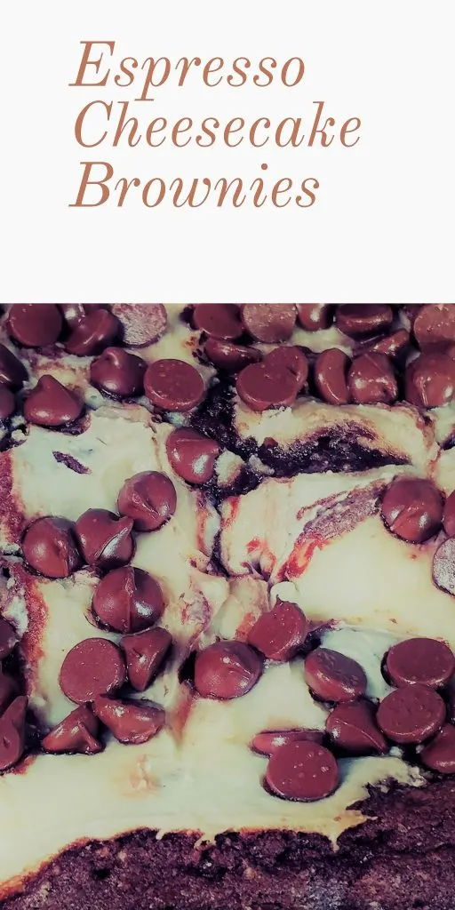 Espresso cheesecake brownies