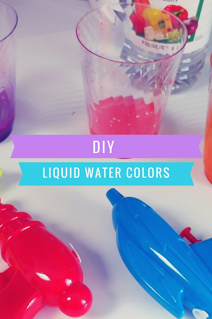 Dollar Tree DIY Liquid Watercolor Paint