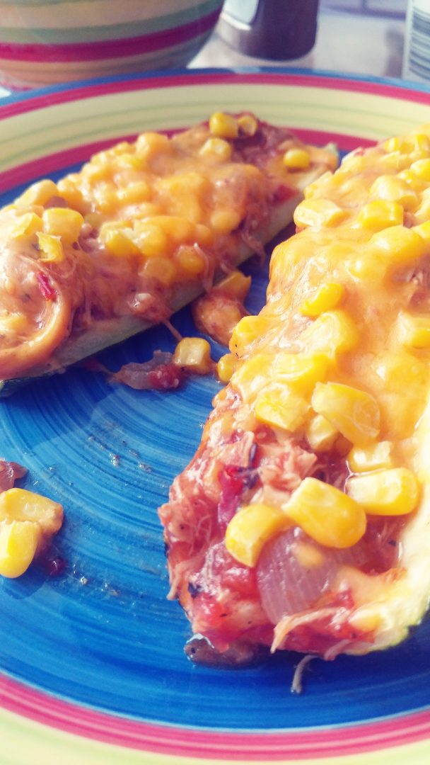 chicken taco zucchini boats