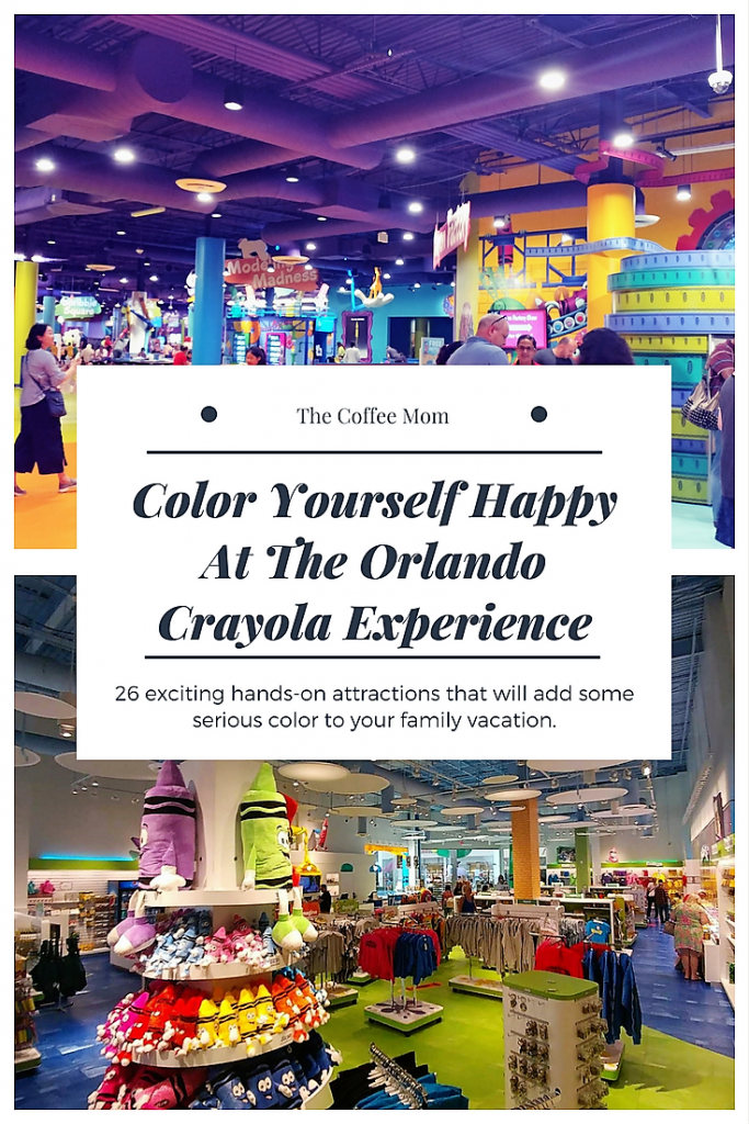 Beat the heat with the Orlando crayola experience and color yourself happy.