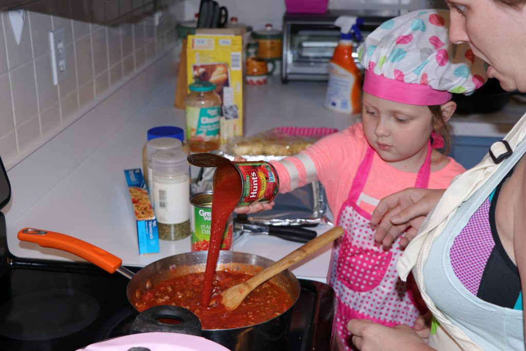 cooking with kids