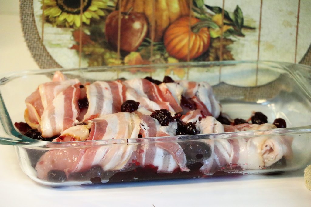 Cranberry And Bacon Wrapped Turkey Tenderloin — The Coffee Mom