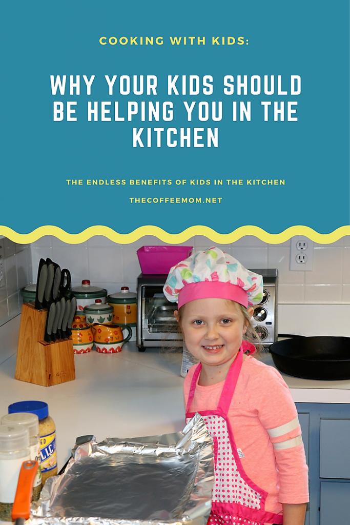 Why you should be cooking with kids from a young age. 