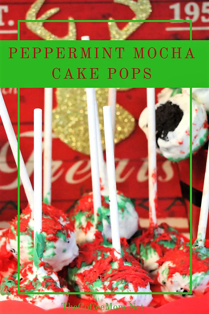 Peppermint Mocha Cake Pops 