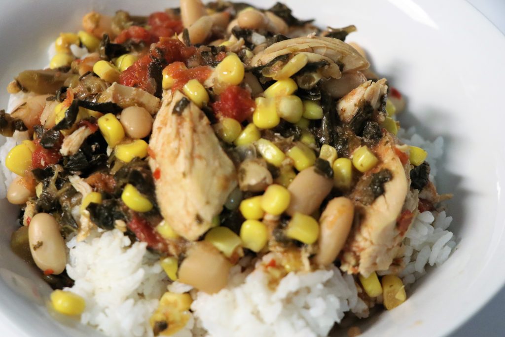 Slow Cooker Cowboy Chicken and Rice