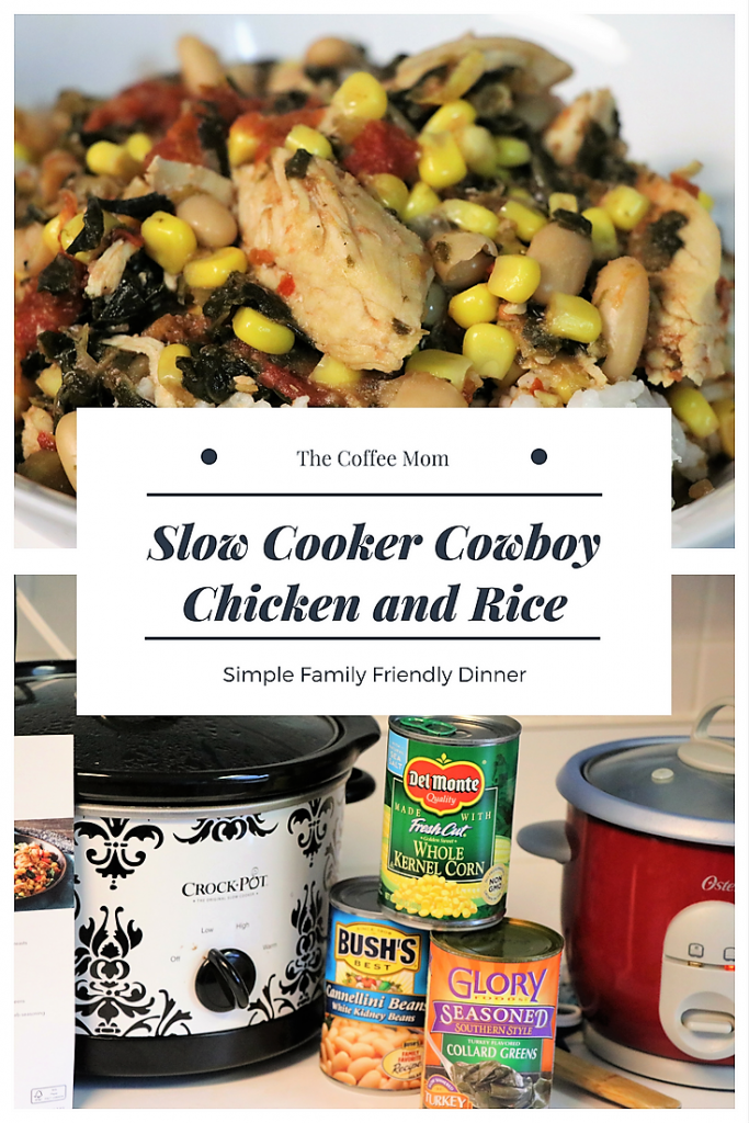 Slow cooker cowboy chicken and rice