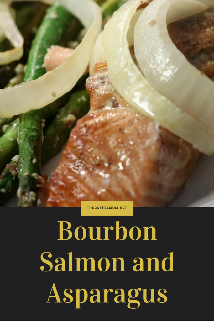 burbon salmon and asparagus