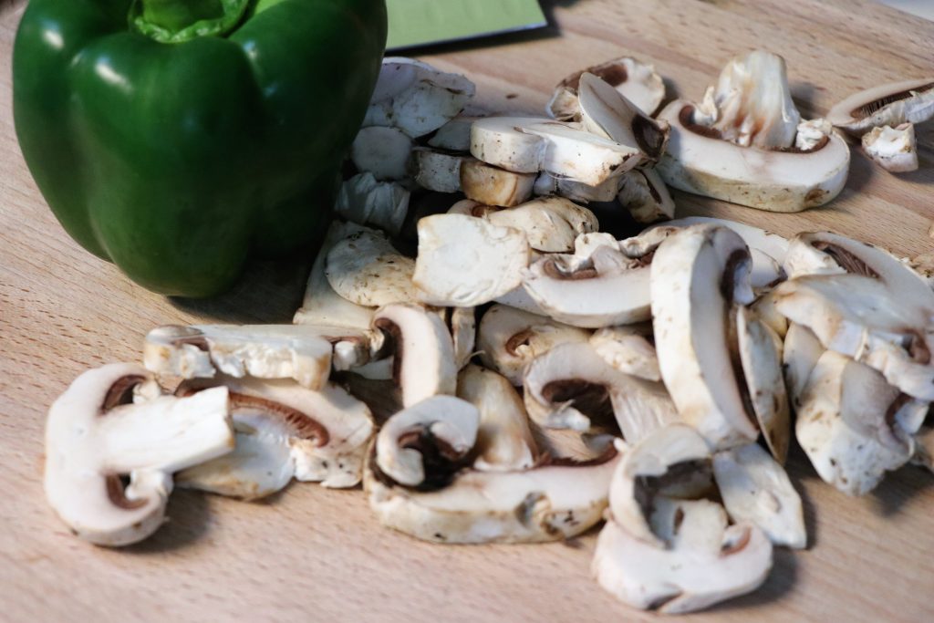 Florida fresh produce pepper and mushroom 