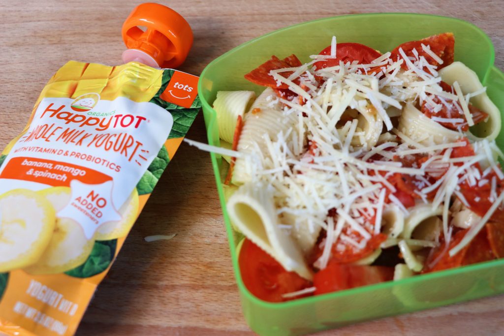 Pasta salad healthy school lunch idea