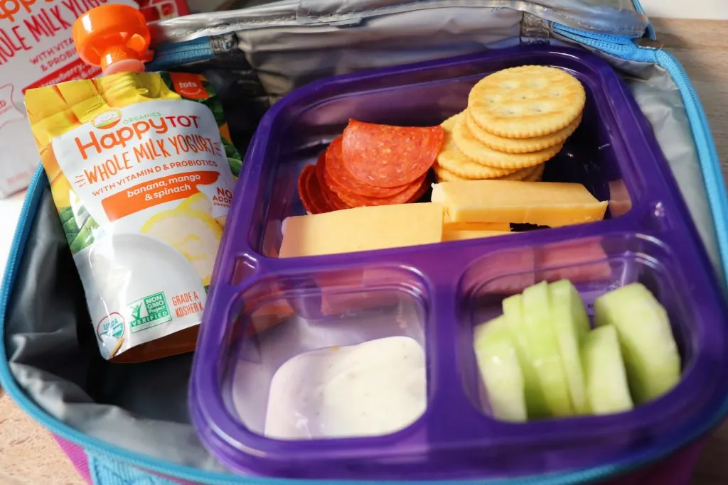 Healthy lunch ideas DIY lunchable 