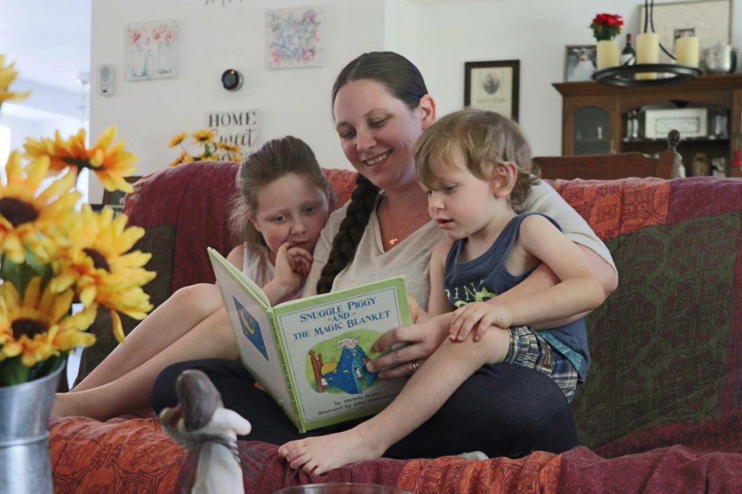 professional blogger the coffee mom and her kids
