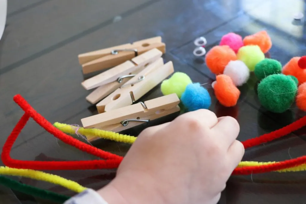 Easy Kid's Dollar Tree Clothes Pin