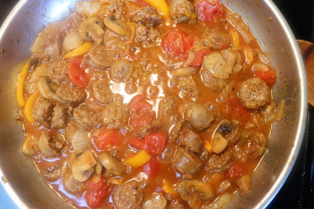 Easy Italian Sausage with Peppers and Onions