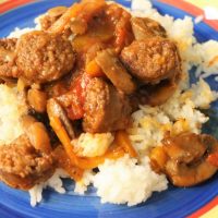 Easy Italian Sausage with Peppers and Onions