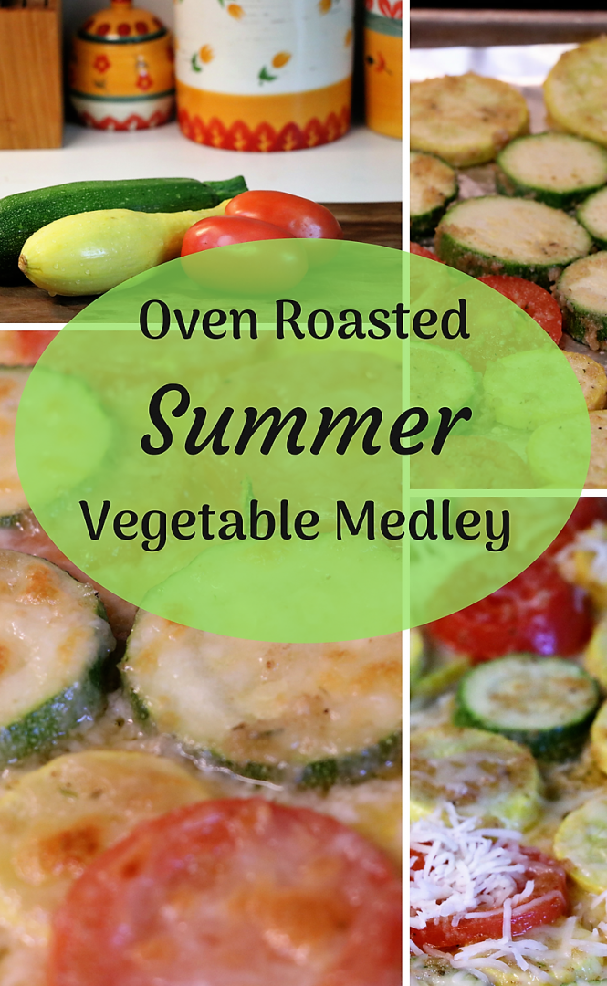 Oven Roasted Summer Vegetable Medely