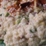 Keto Friendly Bacon and Cheese Loaded Cauliflower Casserole