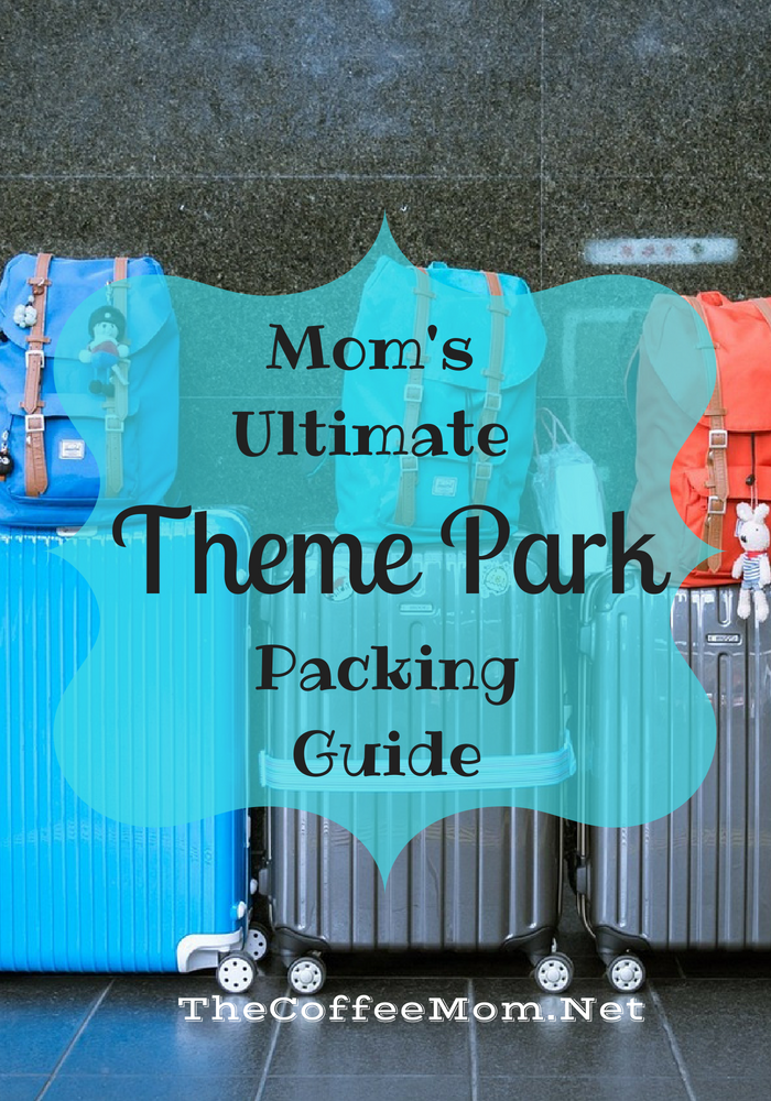 Mom's Ultimate Theme Park Packing Guide. No matter if you are going to Disney World, Legoland, Universal or any number of theme parks, there are a few things that you should always bring with you! This theme park packing list has everything you need to be the most prepared mom in the park. #DisneyWorld #ThemePark #MomLife
