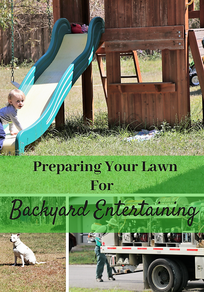 Preparing Your Lawn For Backyard Entertaining. Make sure your yard is mosquito free and ready to entertain all of your friends and family! #TruGreenLawnLove #ad
