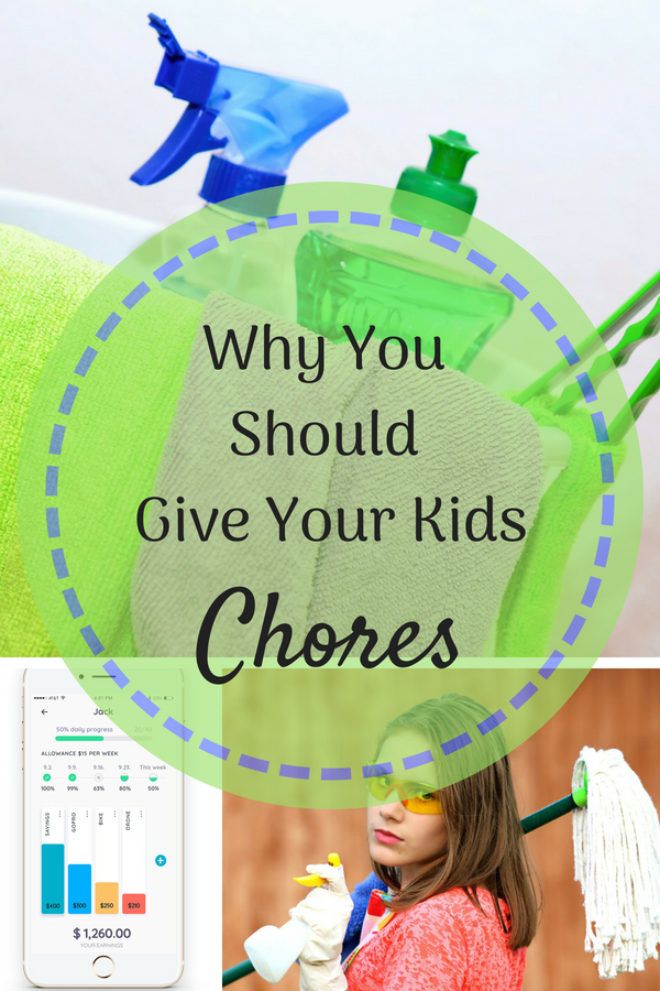 Why You Should Give Your Kids Chores . Age appropriate chores are a beneficial part of childhood. They teach responsibility and teach kids how they can earn money through hard work. #ad #KidsChores #AgeAppropriateChores #Homey