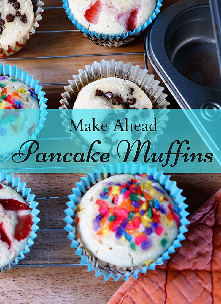 make ahead muffin pan pancakes