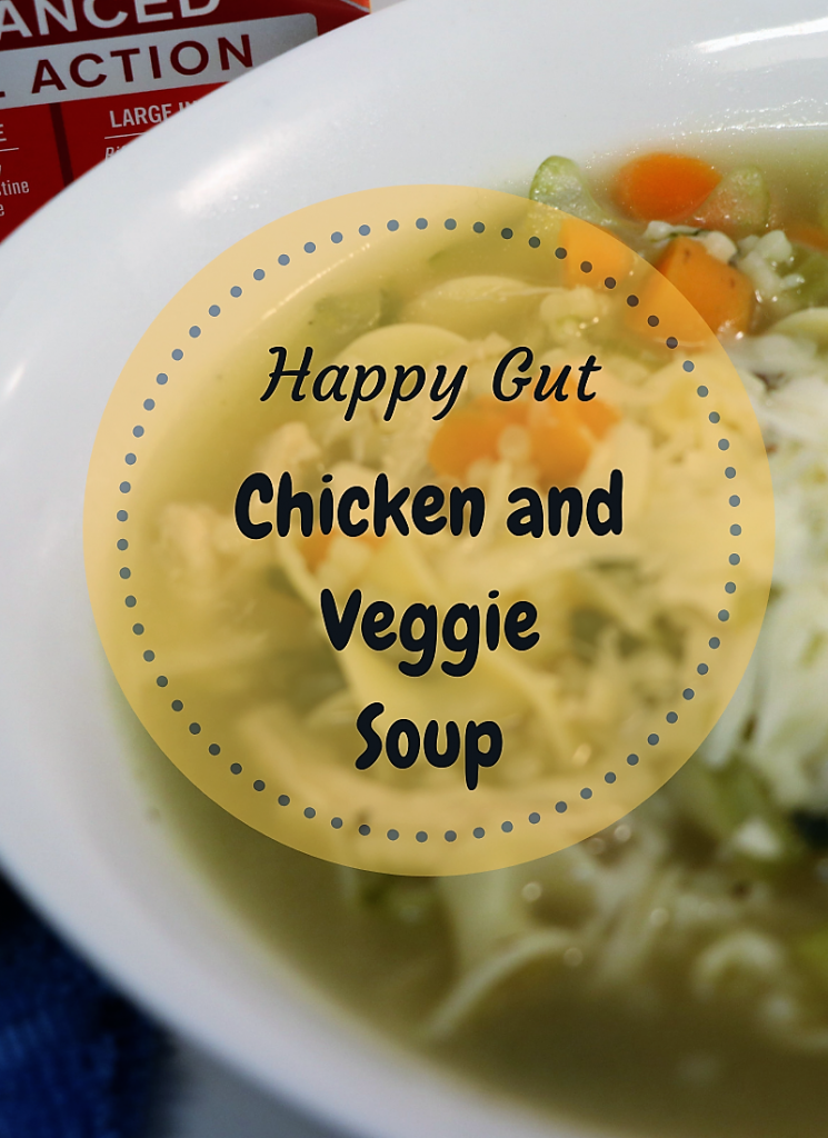 Easy Homemade Chicken Veggie Soup #NatureMadeProbiotics #ad