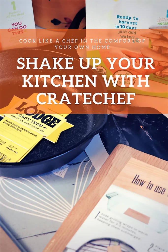 Shake up your kitchen with the CrateChef Subscription box. Bi-monthly chef curated boxes slected just to help the home chef expand their repertoire and up their chef skills.