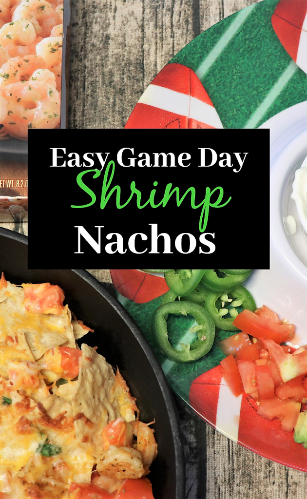 Easy Game day Shrimp Nachos