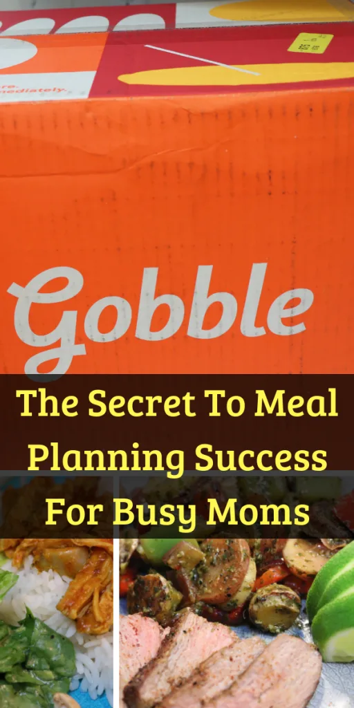 Gobble Box Review. A busy mom;s meal planning success secret weapon