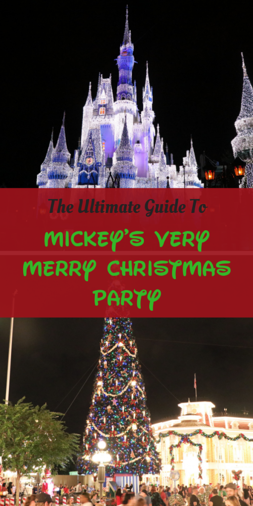 The ultimate guide to Mickey's Very Merry Christmas Party. Tips and tricks to make your trip to MVMCP magical and enjoyable!