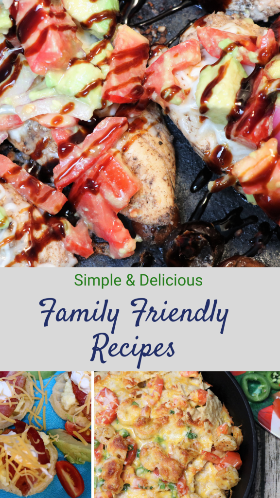 Family Friendly recipes ideas. Delicious, easy and simple recipes for the whole family! Perfect for busy moms, picky eaters, and guaranteed to have everyone begging for seconds