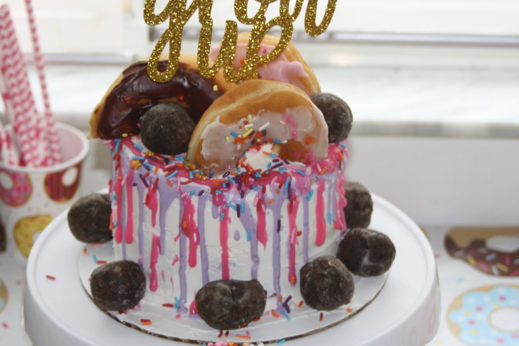 Donut Drip Cake