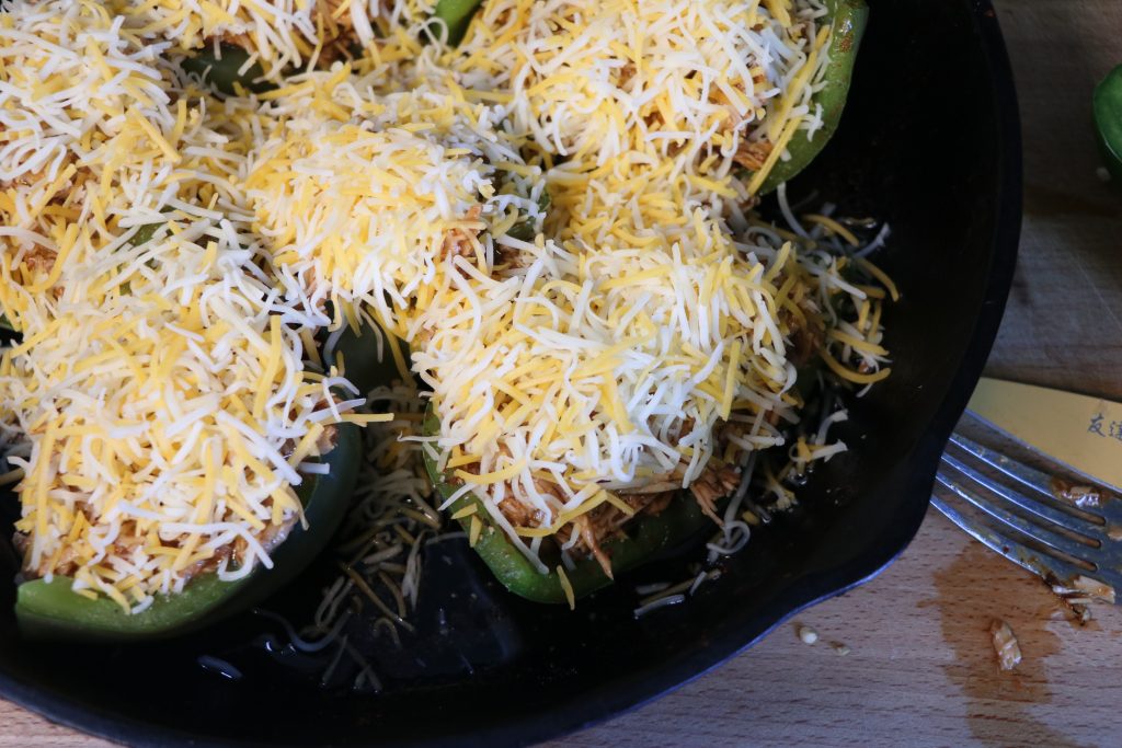 Pulled Pork Stuffed Peppers