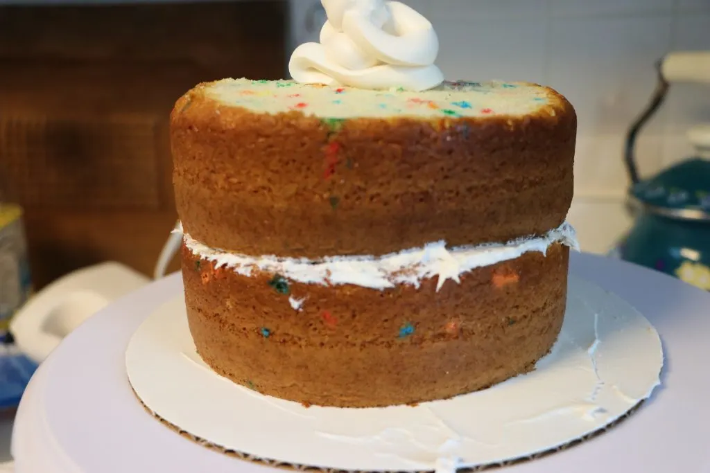 DIY Donut Drip Cake