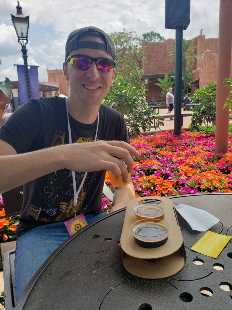 florida fresh beer flight epcot 