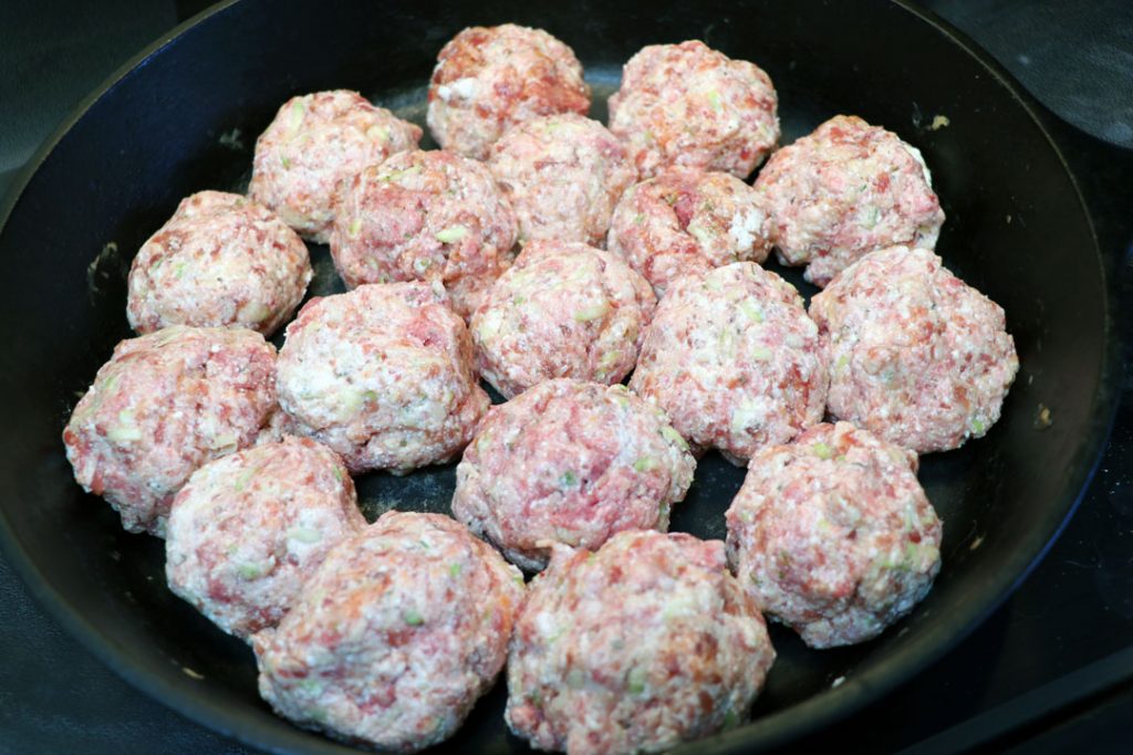 easy homemade meatballs. veggie meatballs