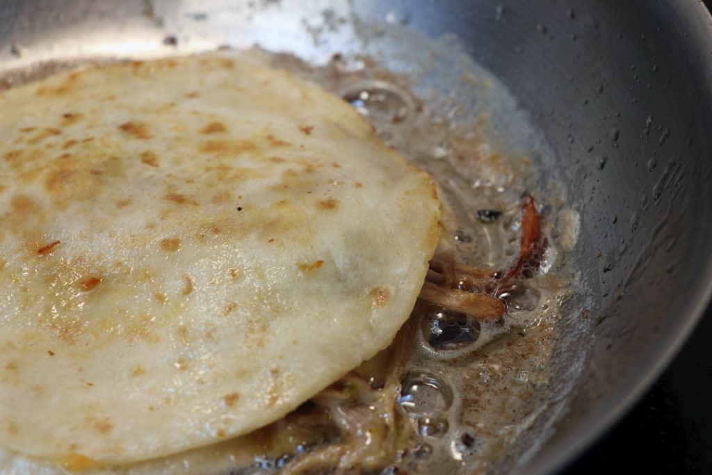 how to make 30 minute pork quesadillas