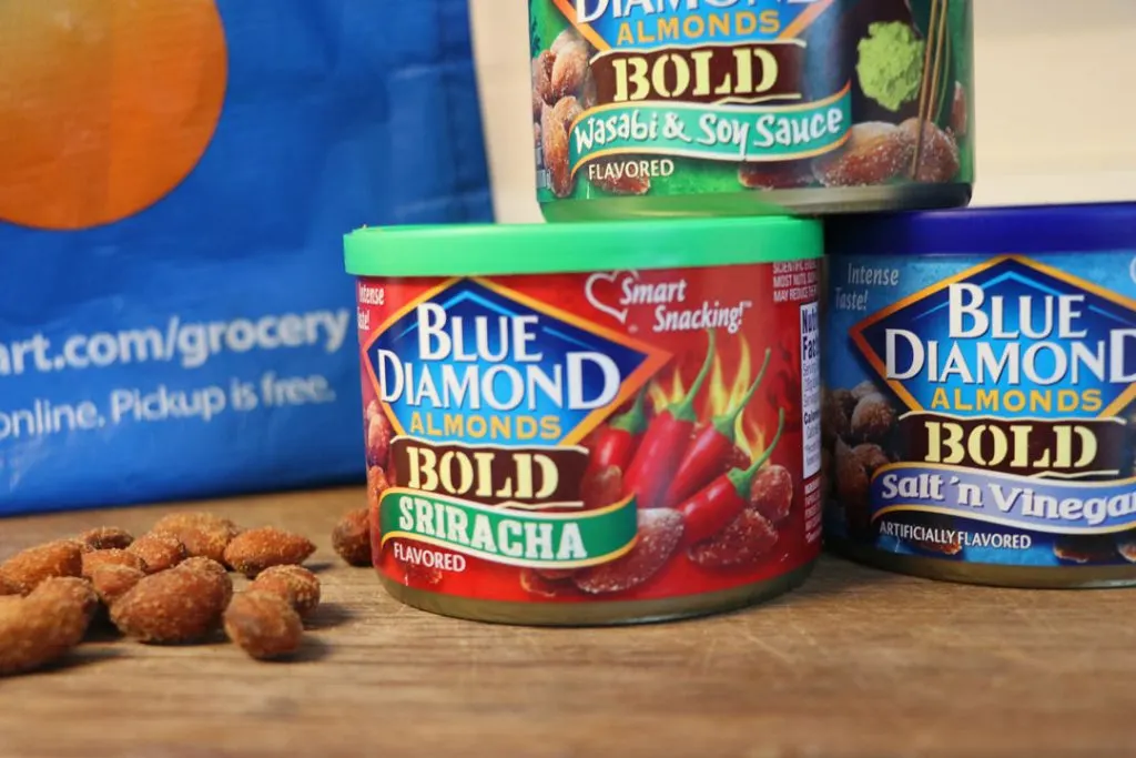 Blue diamond snack almonds walmart