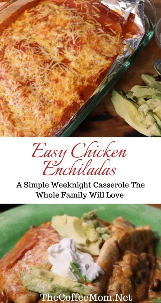 recipe for easy chicken enchiladas