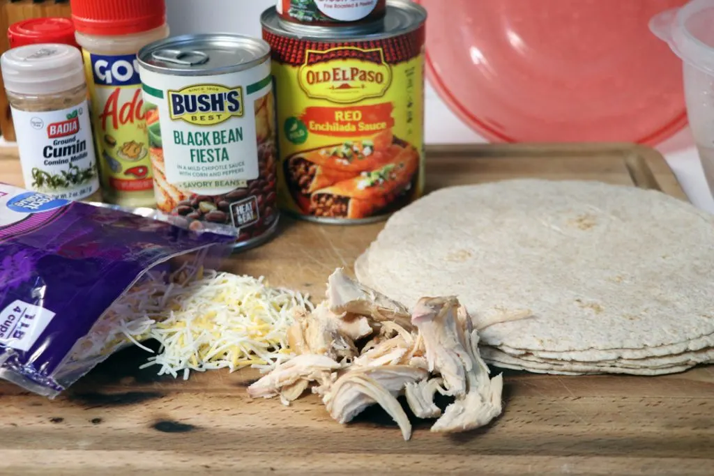 Chicken enchiladas recipes igredients