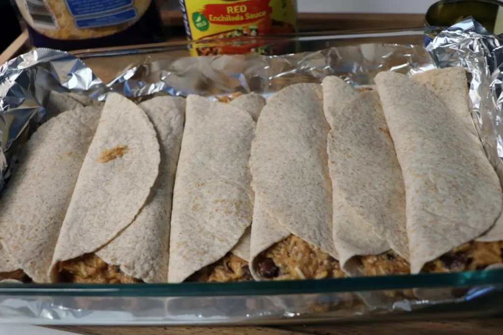 freezer chicken enchiladas