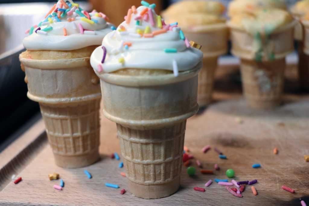 easy ice cream cone cupcakes