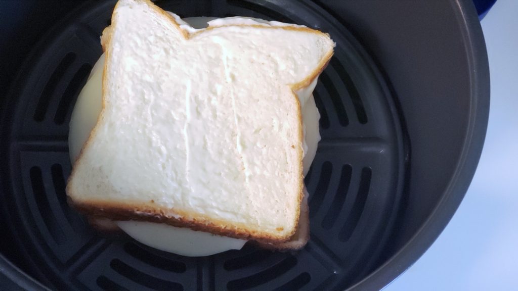 air fryer grilled cheese